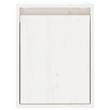 Wall Cabinets 2pcs White 30x30x40 cm Solid Wood Pine