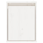 Wall Cabinets 2pcs White 30x30x40 cm Solid Wood Pine