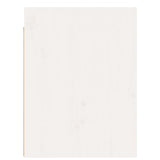 Wall Cabinets 2pcs White 30x30x40 cm Solid Wood Pine