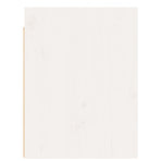 Wall Cabinets 2pcs White 30x30x40 cm Solid Wood Pine