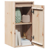 Wall Cabinet 30x30x60 cm Solid Wood Pine - Side View