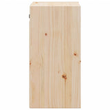 Wall Cabinet 30x30x60 cm Solid Wood Pine