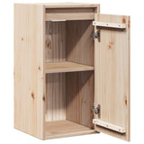 Wall Cabinets 2 pcs 30x30x60 cm Solid Wood Pine - Rear View