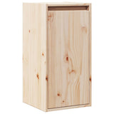 Wall Cabinets 2 pcs 30x30x60 cm Solid Wood Pine - Close-Up Angle