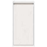 Wall Cabinet White 30x30x60 cm Solid Wood Pine