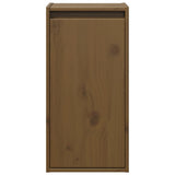 Wall Cabinet Honey Brown 30x30x60 cm Solid Wood Pine - Top-Down View
