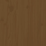 Wall Cabinet Honey Brown 30x30x60 cm Solid Wood Pine