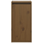 Wall Cabinets 2 pcs Honey Brown 30x30x60 cm Solid Wood Pine