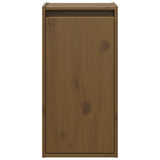 Wall Cabinets 2 pcs Honey Brown 30x30x60 cm Solid Wood Pine - 45-Degree Angle