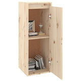 Wall Cabinets 2 pcs 30x30x80 cm Solid Wood Pine
