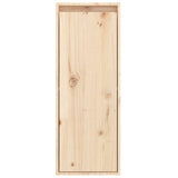 Wall Cabinets 2 pcs 30x30x80 cm Solid Wood Pine - Rear View