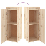 Wall Cabinets 2 pcs 30x30x80 cm Solid Wood Pine - Extra Image