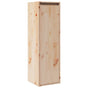 Wall Cabinet 30x30x100 cm Solid Wood Pine