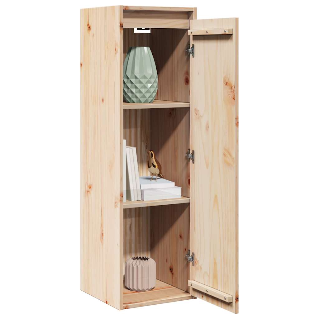 Wall Cabinets 2 pcs 30x30x100 cm Solid Wood Pine