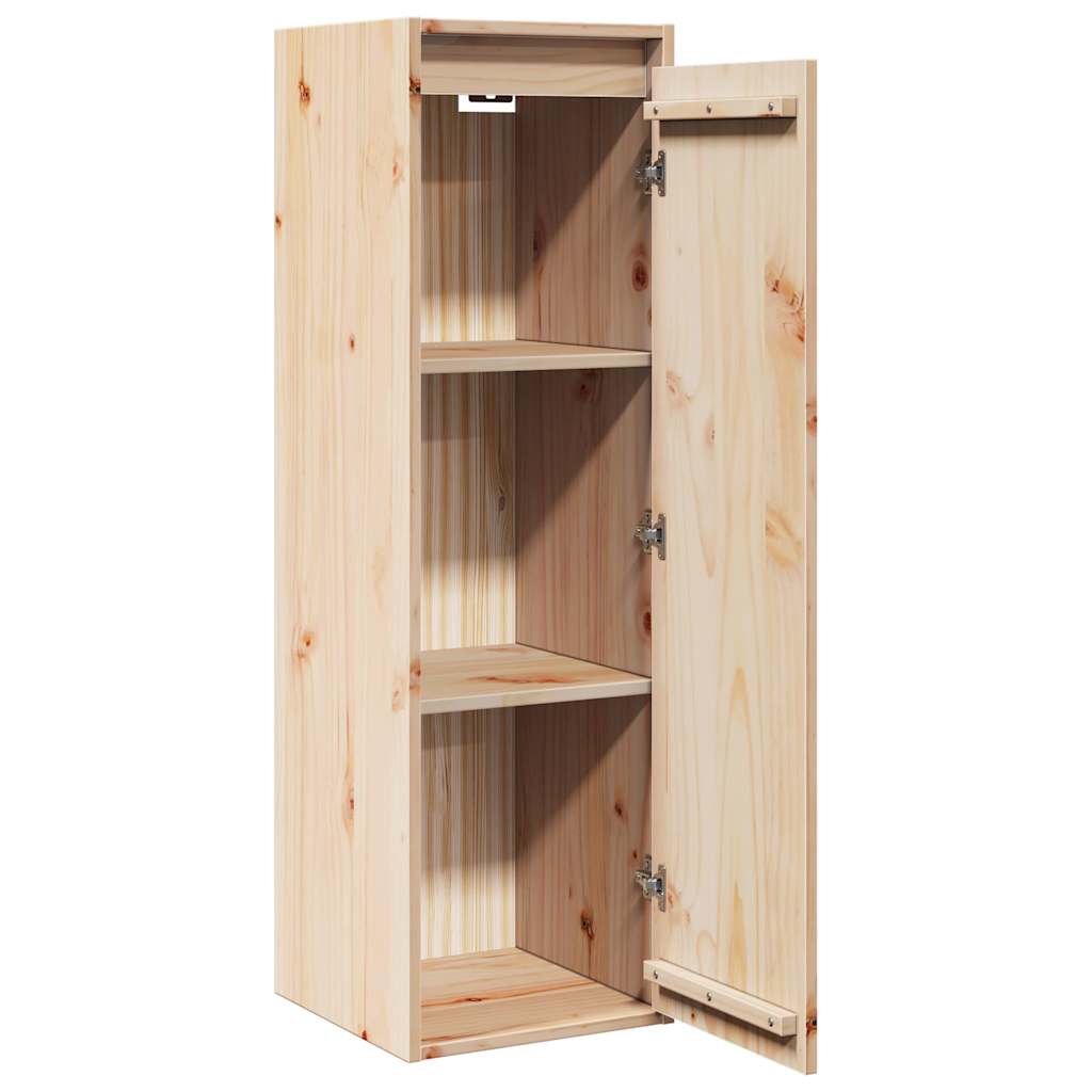 Wall Cabinets 2 pcs 30x30x100 cm Solid Wood Pine