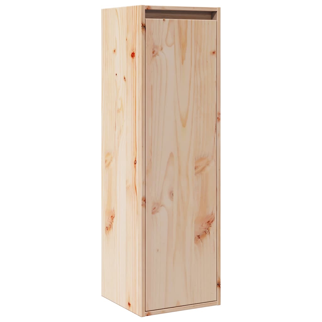 Wall Cabinets 2 pcs 30x30x100 cm Solid Wood Pine