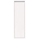 Wall Cabinet White 30x30x100 cm Solid Wood Pine