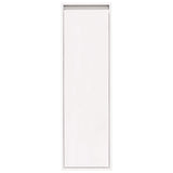 Wall Cabinet White 30x30x100 cm Solid Wood Pine - Top-Down View