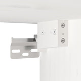 Wall Cabinet White 30x30x100 cm Solid Wood Pine - Extra Image