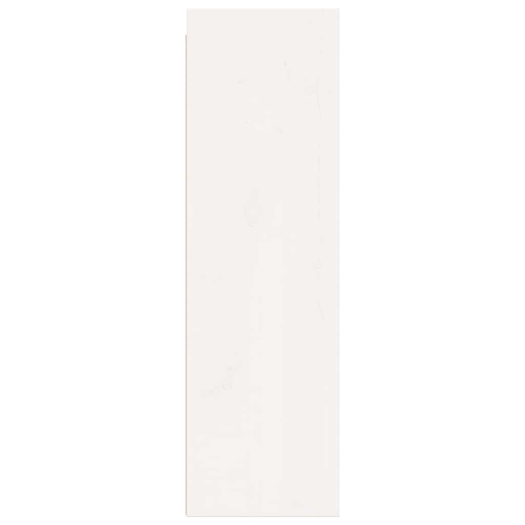 Wall Cabinets 2 pcs White 30x30x100 cm Solid Wood Pine