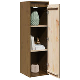 Wall Cabinets 2 pcs Honey Brown 30x30x100 cm Solid Wood Pine - Top-Down View