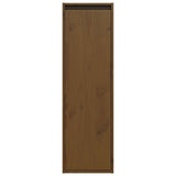Wall Cabinets 2 pcs Honey Brown 30x30x100 cm Solid Wood Pine - 45-Degree Angle