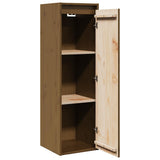 Wall Cabinets 2 pcs Honey Brown 30x30x100 cm Solid Wood Pine - Rear View