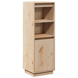Highboard 37x34x110 cm Solid Wood Pine - Front View