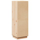 Highboard 37x34x110 cm Solid Wood Pine - Close-Up Angle