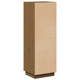 Highboard Honey Brown 37x34x110 cm Solid Wood Pine - Close-Up Angle