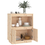 Sideboard 60x34x75 cm Solid Wood Pine - Top-Down View