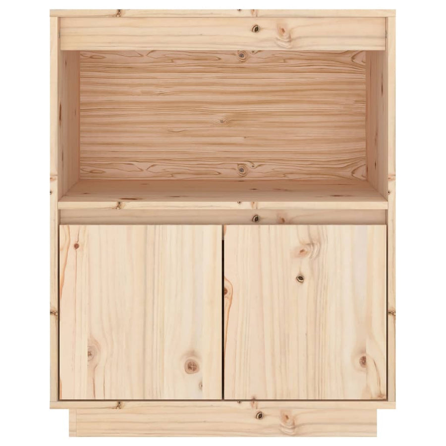 Sideboard 60x34x75 cm Solid Wood Pine