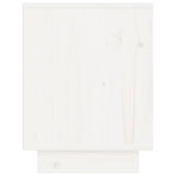 Bedside Cabinets 2 pcs White 40x30x40 cm Solid Wood Pine