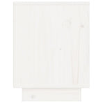 Bedside Cabinets 2 pcs White 40x30x40 cm Solid Wood Pine