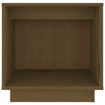Bedside Cabinet Honey Brown 40x30x40 cm Solid Wood Pine