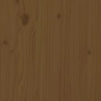 Bedside Cabinet Honey Brown 40x30x40 cm Solid Wood Pine
