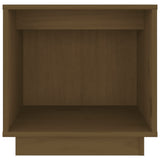 Bedside Cabinets 2 pcs Honey Brown 40x30x40 cm Solid Wood Pine