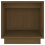 Bedside Cabinets 2 pcs Honey Brown 40x30x40 cm Solid Wood Pine