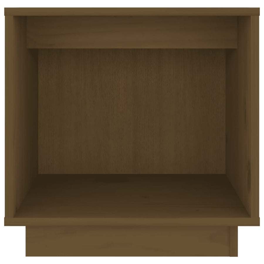 Bedside Cabinets 2 pcs Honey Brown 40x30x40 cm Solid Wood Pine