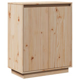 Sideboard 60x34x75 cm Solid Wood Pine - Front View