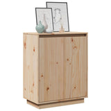 Sideboard 60x34x75 cm Solid Wood Pine - Top-Down View