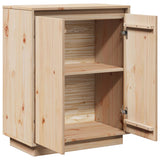 Sideboard 60x34x75 cm Solid Wood Pine - Close-Up Angle