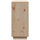 Sideboard 60x34x75 cm Solid Wood Pine - Low Angle