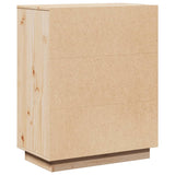 Sideboard 60x34x75 cm Solid Wood Pine - Extra Image