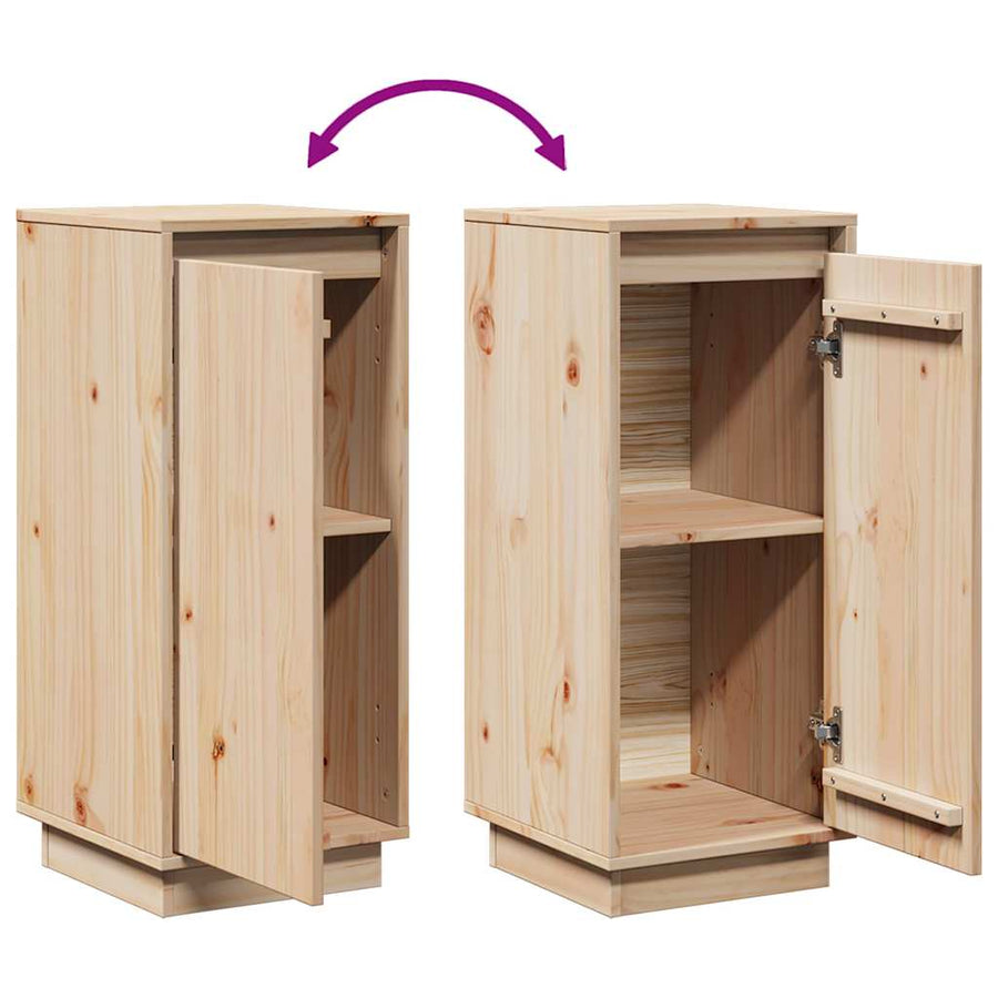 Sideboard 31.5x34x75 cm Solid Wood Pine