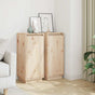 Sideboards 2 pcs 31.5x34x75 cm Solid Wood Pine