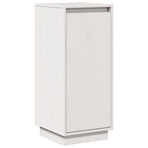 Sideboard White 31.5x34x75 cm Solid Wood Pine