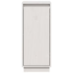 Sideboard White 31.5x34x75 cm Solid Wood Pine