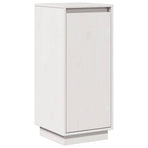 Sideboards 2 pcs White 31.5x34x75 cm Solid Wood Pine