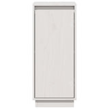 Sideboards 2 pcs White 31.5x34x75 cm Solid Wood Pine